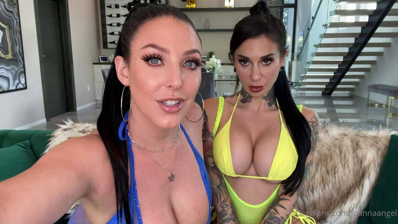 Angela White and Joanna Angel Lesbian JOI 